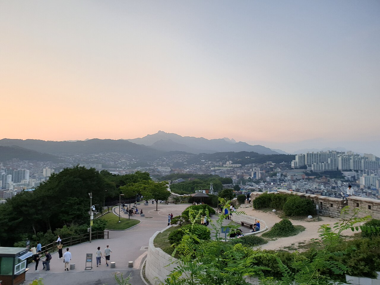 낙산공원 성곽